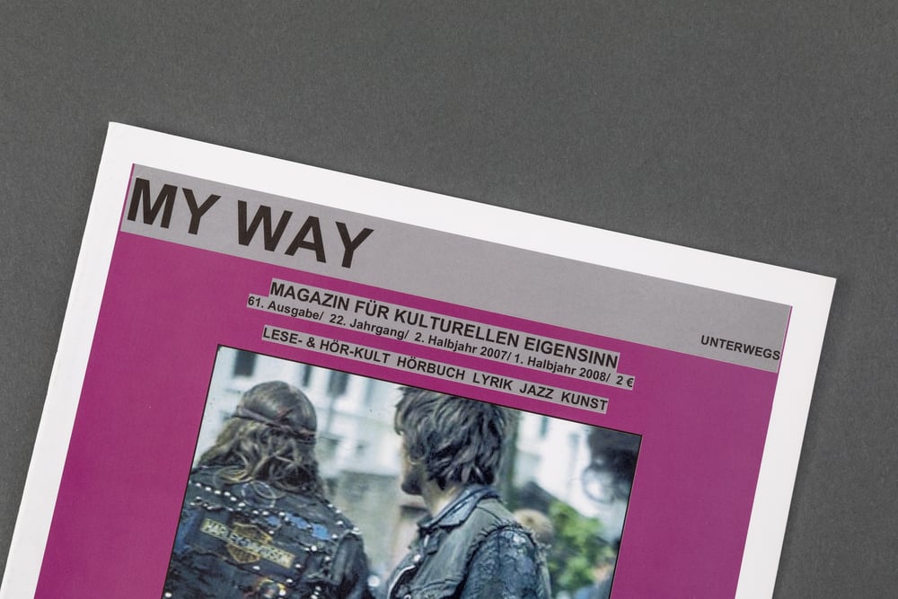 Foto: Eigensinn und Kultur trägt das Magazin „My Way“ nicht nur im Untertitel.